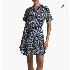 NWT Reiss flutter sleeve dress